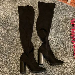 Thigh high boots